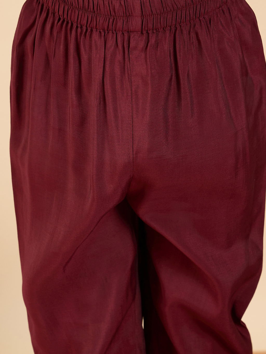 Girls Above Knee All over Print Kurti Set - Blue