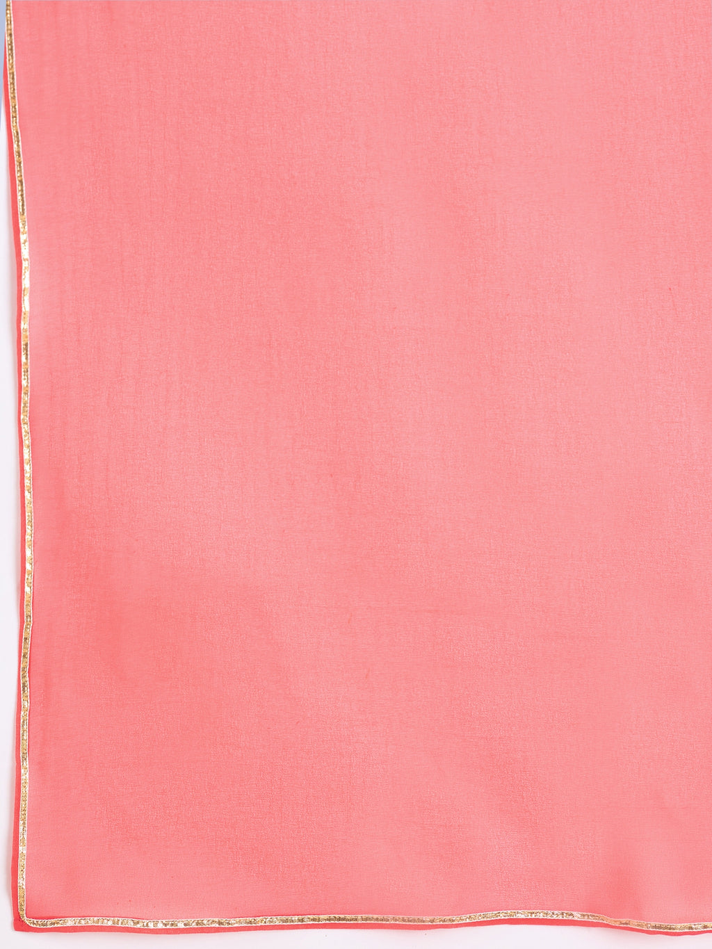 Girls Full Length All over Print Kurti Set - Red