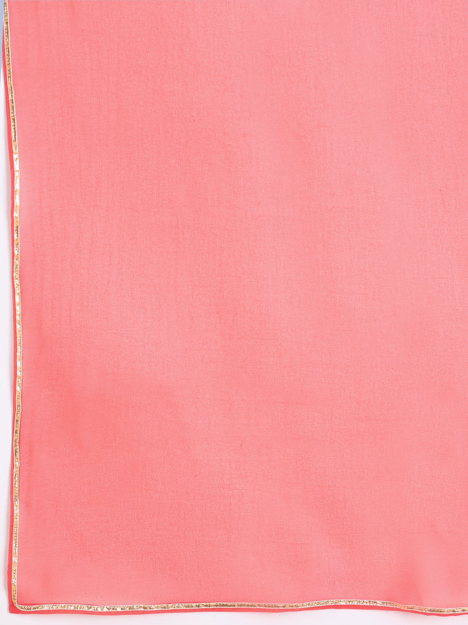 Girls Full Length All over Print Kurti Set - Red