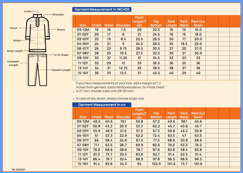 Girls Full Length All over Print Kurti Set - Pink