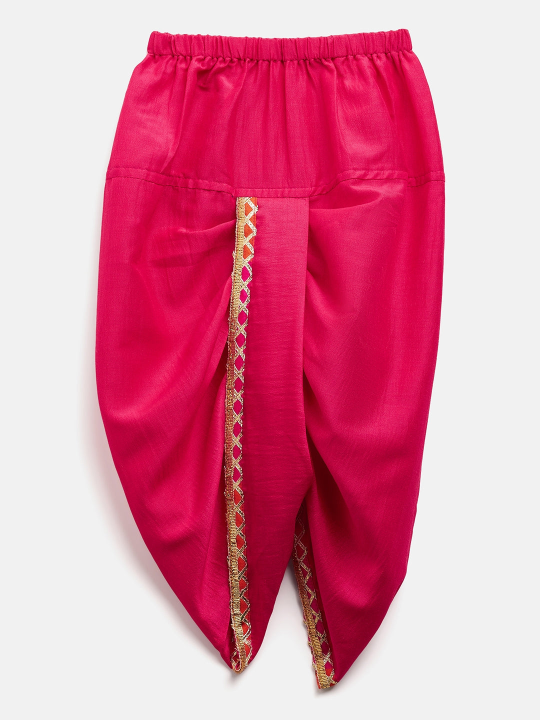 Girls Above Knee Printed Kurti Set - Multi