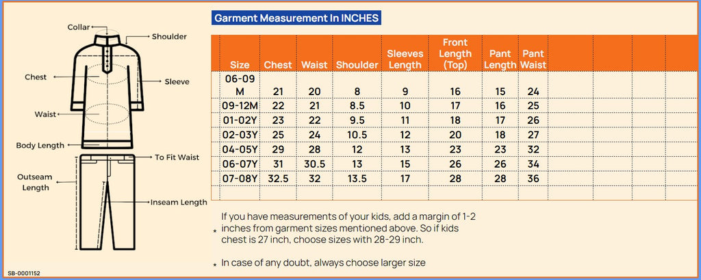 Girls Above Knee Printed Kurti Set - Green