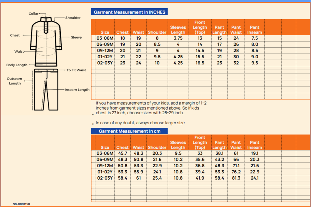 Boys Waist Length All over Print Kurta Set - Green