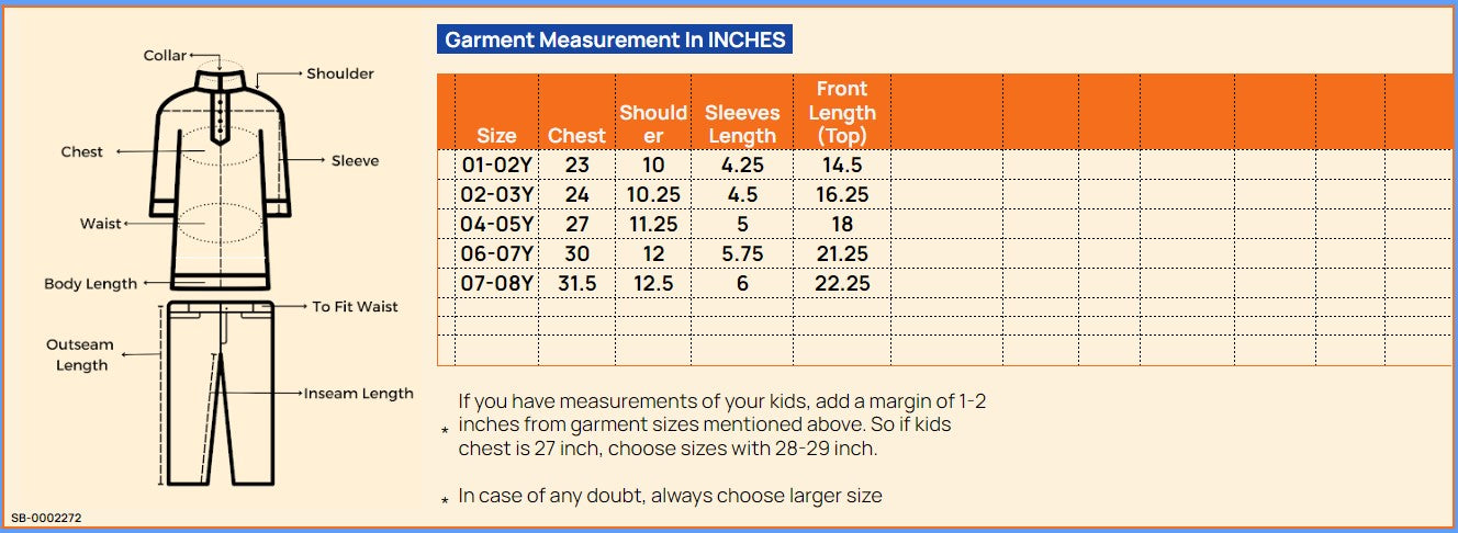 Boys Waist Length Printed T-shirt - Red