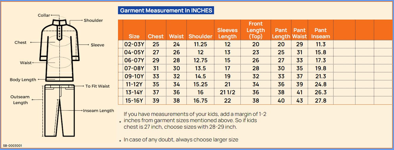 Boys Ankle Length Printed Kurta Set - Yellow