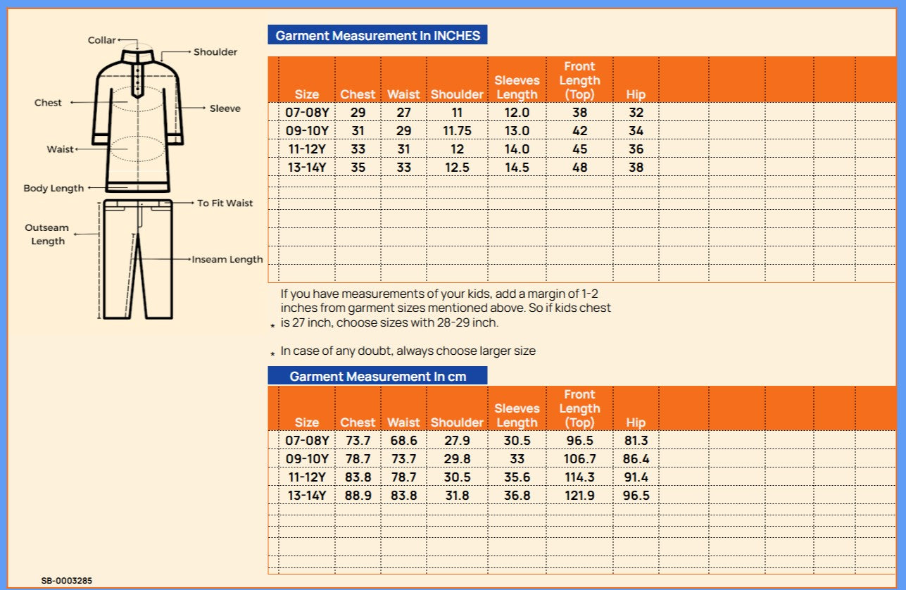 Girls Full Length Embroidery Kurti Set - Pink
