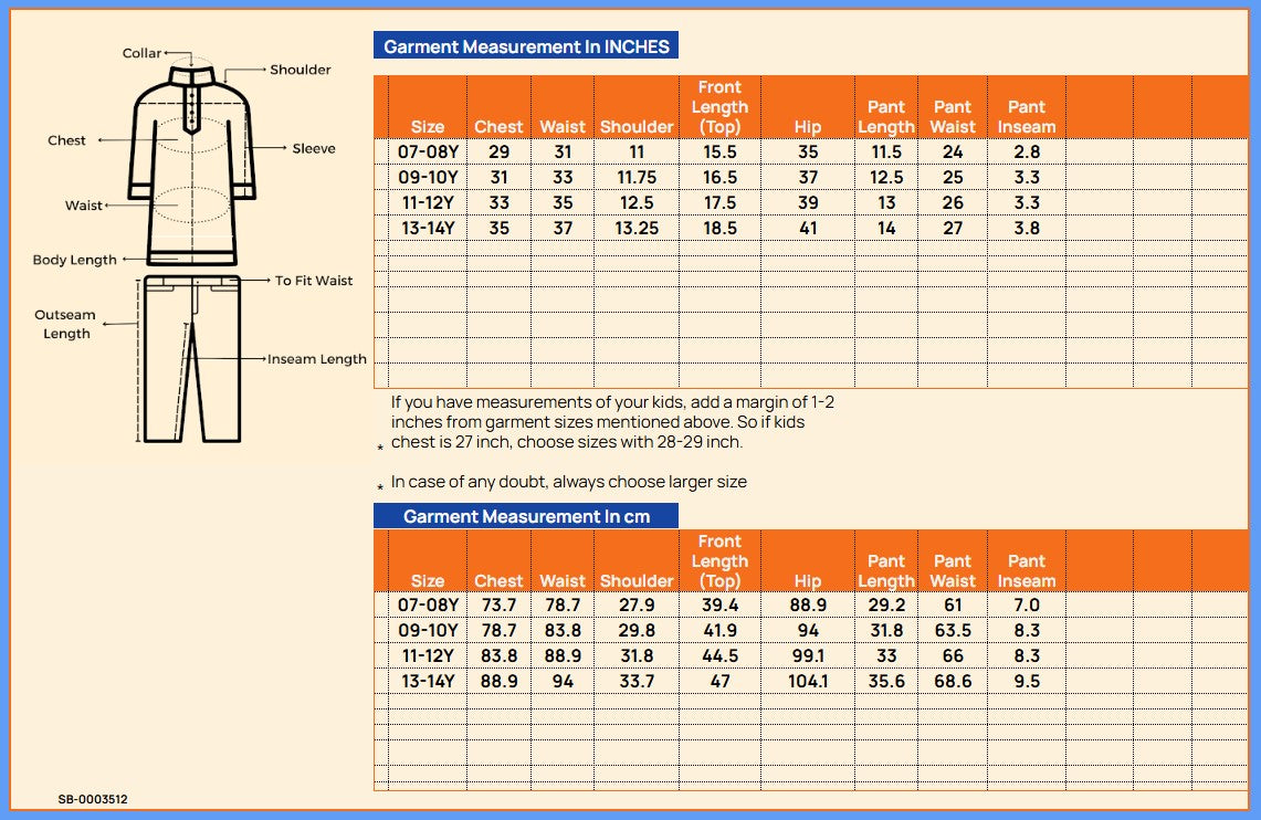 Girls Above Knee All over Print Top with Shorts - Blue