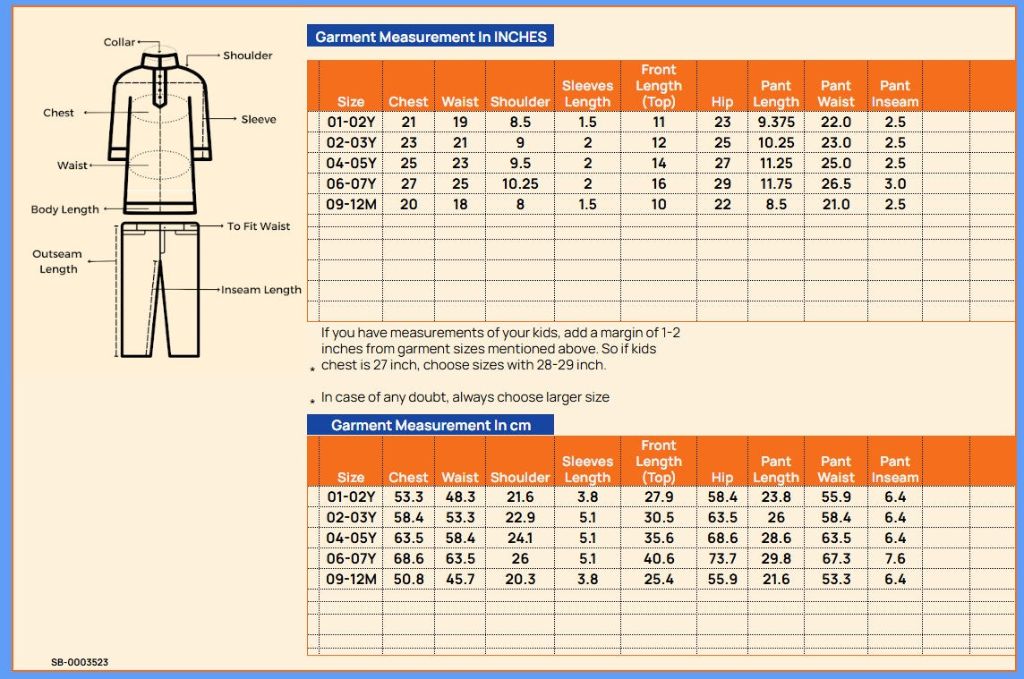 Girls Above Knee All over Print Top with Skorts - Multi