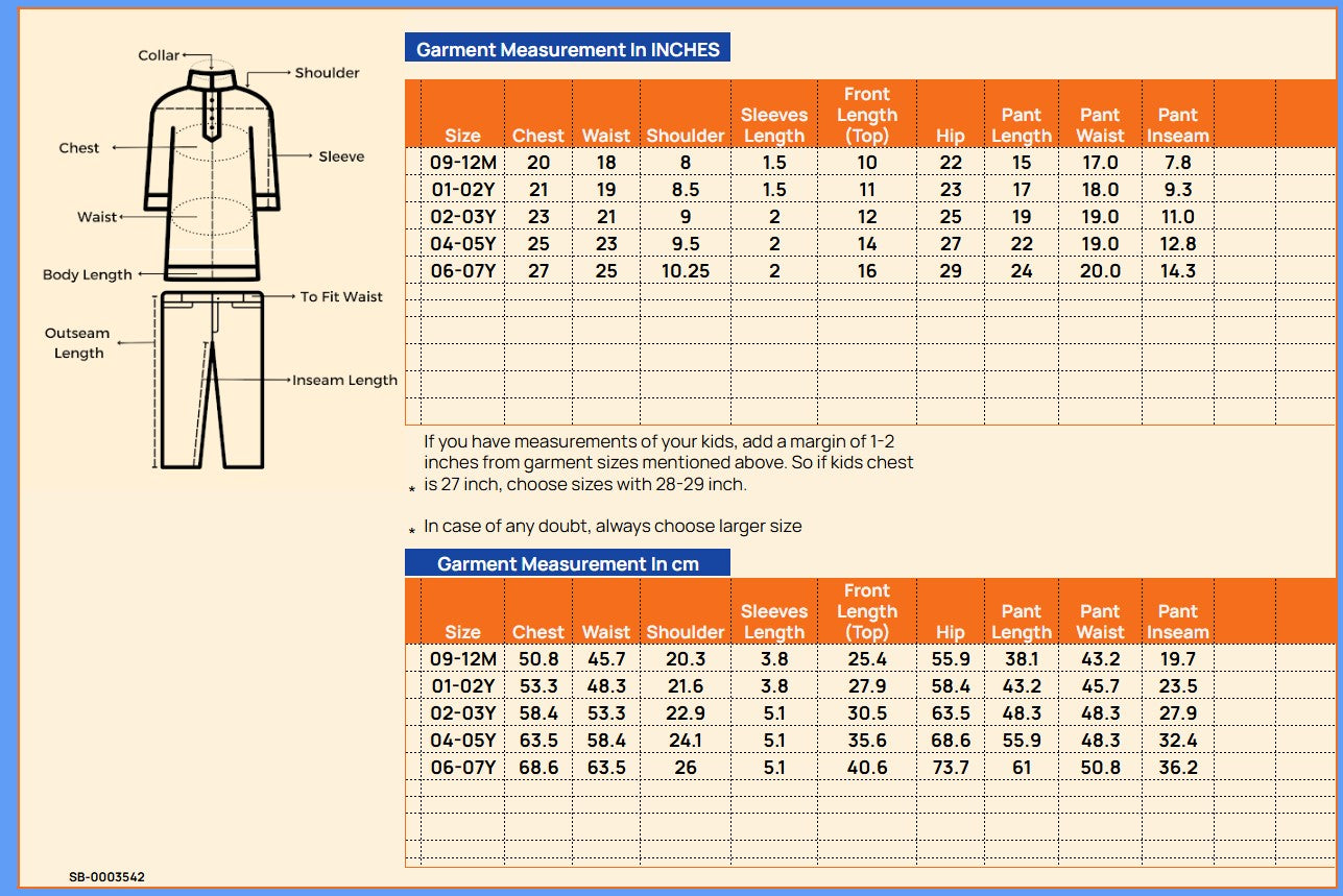 Girls Ankle Length All over Print Top With Pants - Yellow