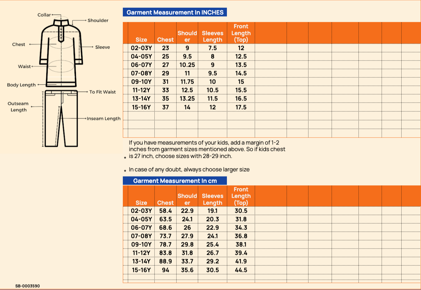 Girls Waist Length Printed Top - Black