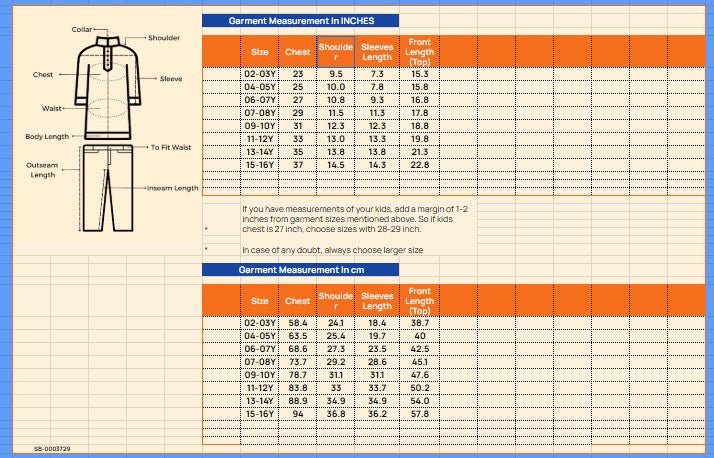 Girls Waist Length All over Print Top - Red