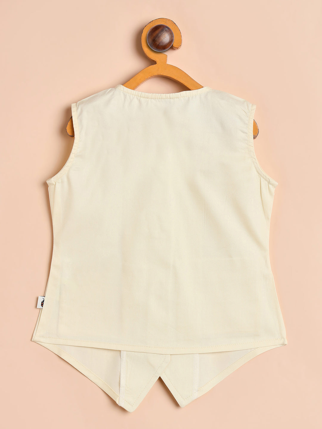 Girls High Hips Solid Top With Pants - Yellow