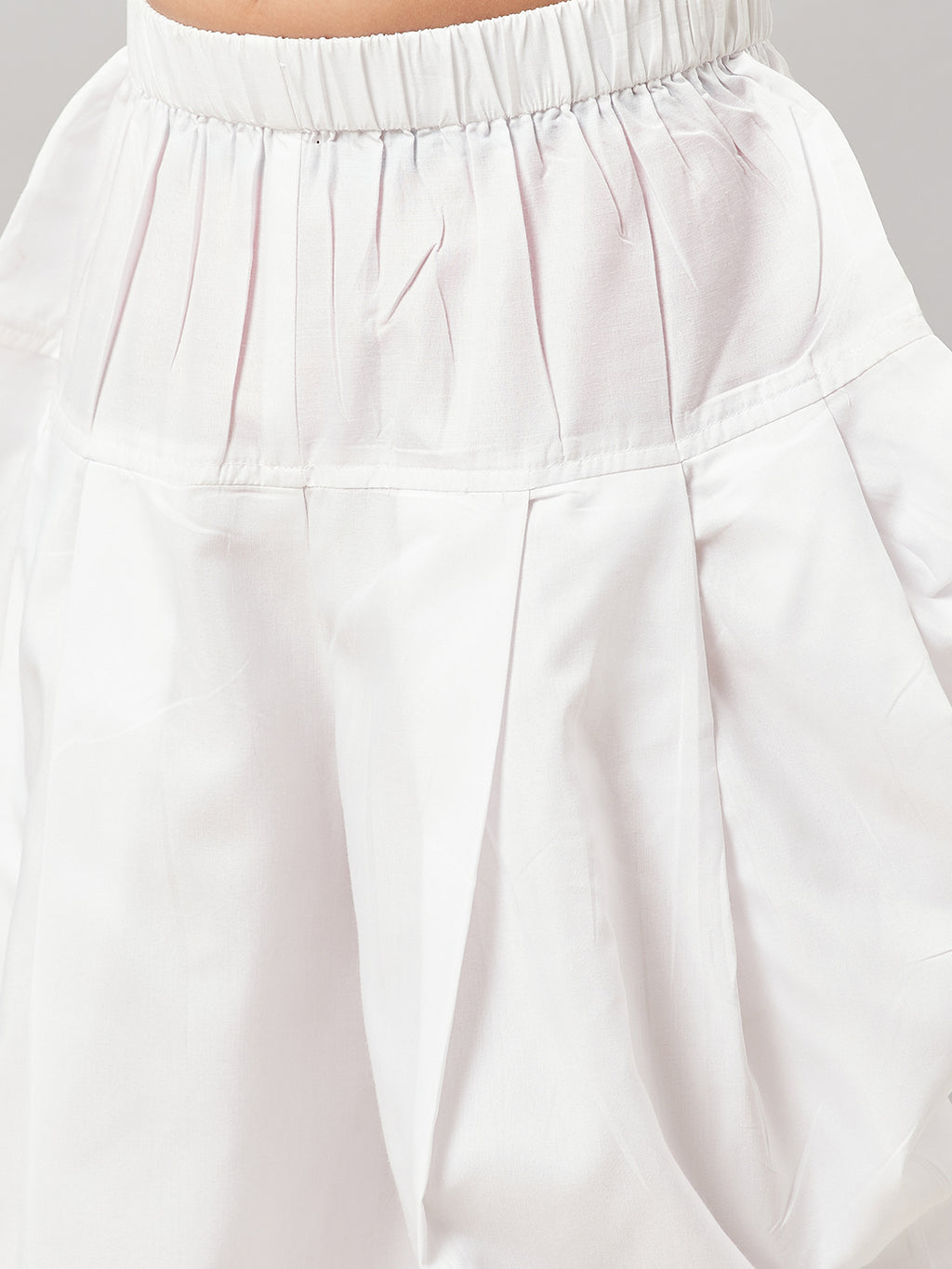 Boys Ankle Length Solid Kurta Set - Blue